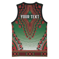 Personalized Kenya African Dashiki Basketball Jersey - Wonder Print Shop