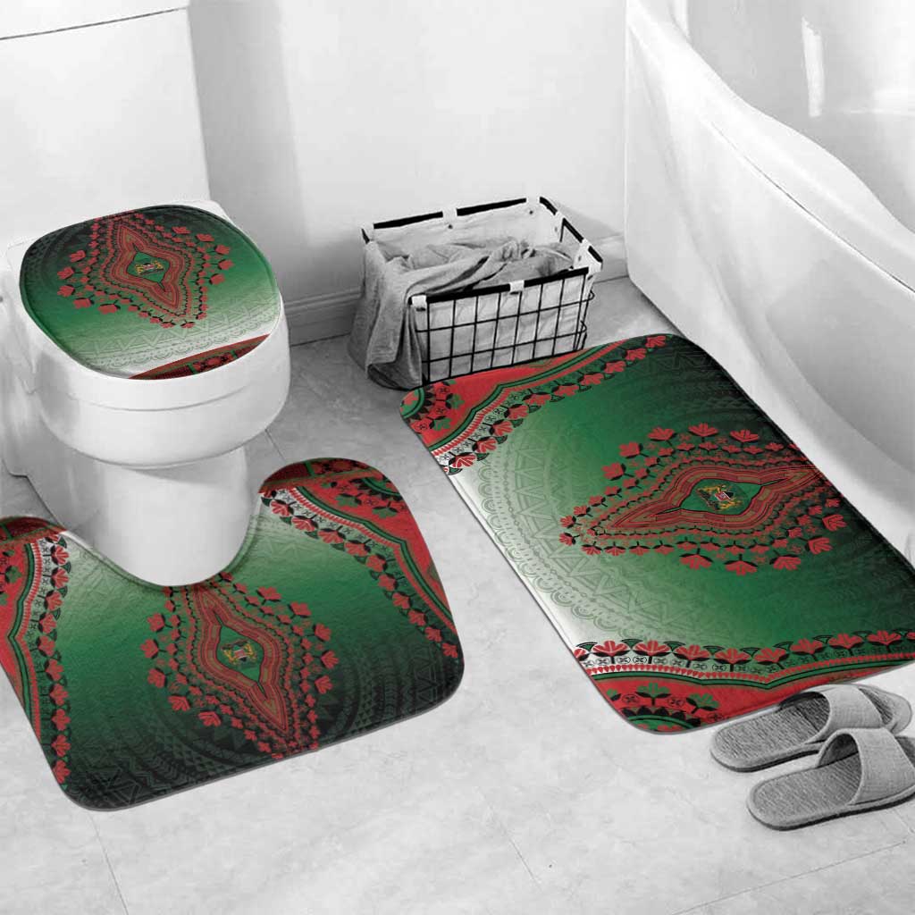 Kenya African Dashiki Bathroom Set - Wonder Print Shop