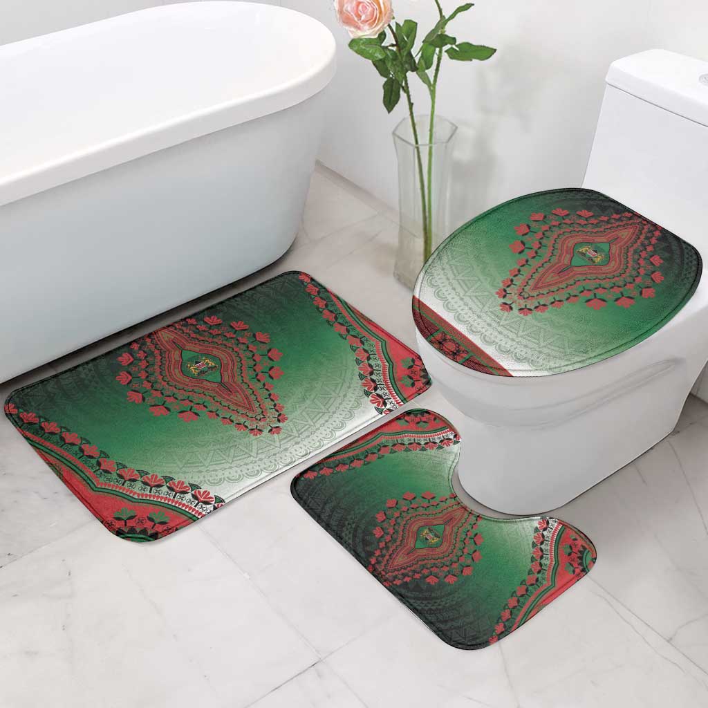 Kenya African Dashiki Bathroom Set - Wonder Print Shop