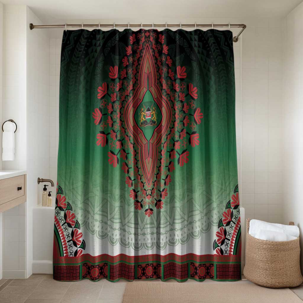 Kenya African Dashiki Bathroom Set - Wonder Print Shop