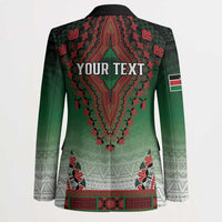 Personalized Kenya African Dashiki Blazer - Wonder Print Shop