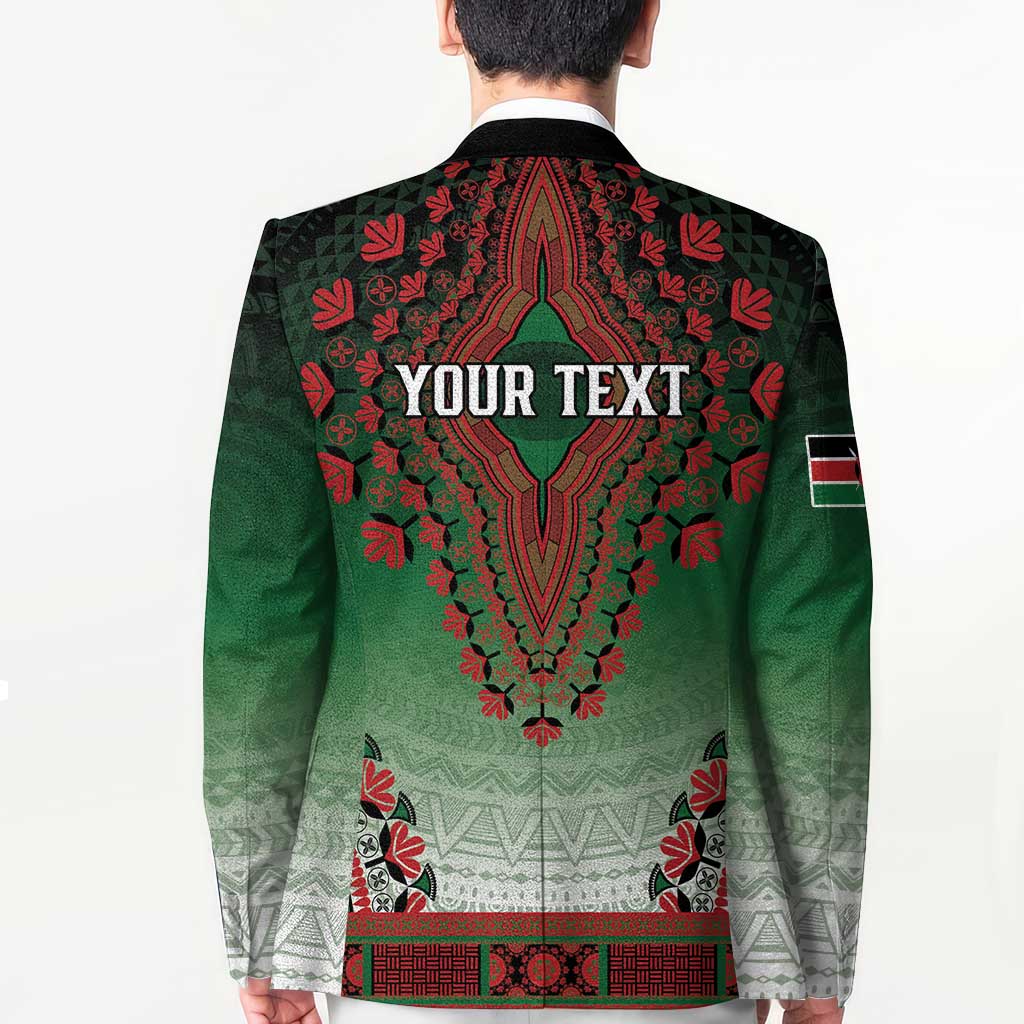 Personalized Kenya African Dashiki Blazer - Wonder Print Shop