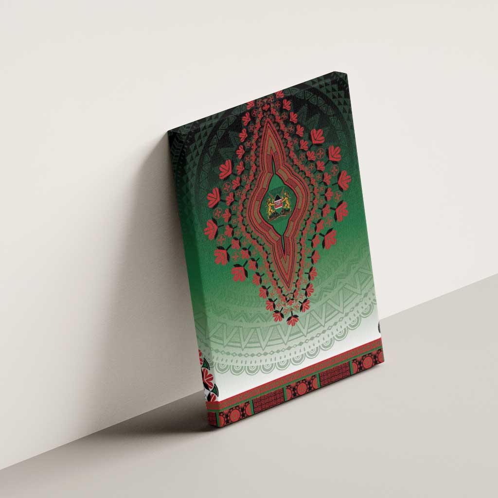 Kenya African Dashiki Canvas Wall Art - Wonder Print Shop