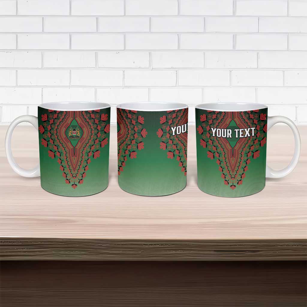 Personalized Kenya African Dashiki Ceramic Mug - Wonder Print Shop