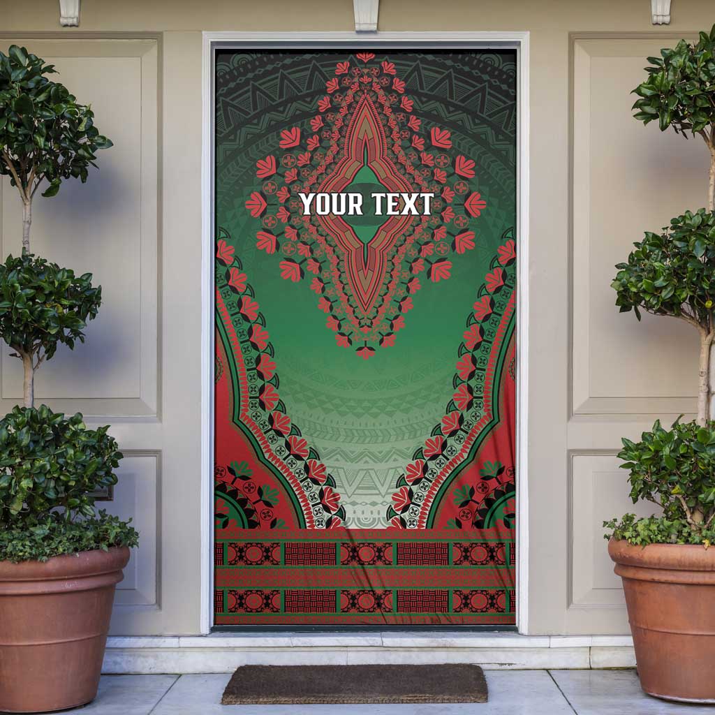 Personalized Kenya African Dashiki Door Cover - Wonder Print Shop