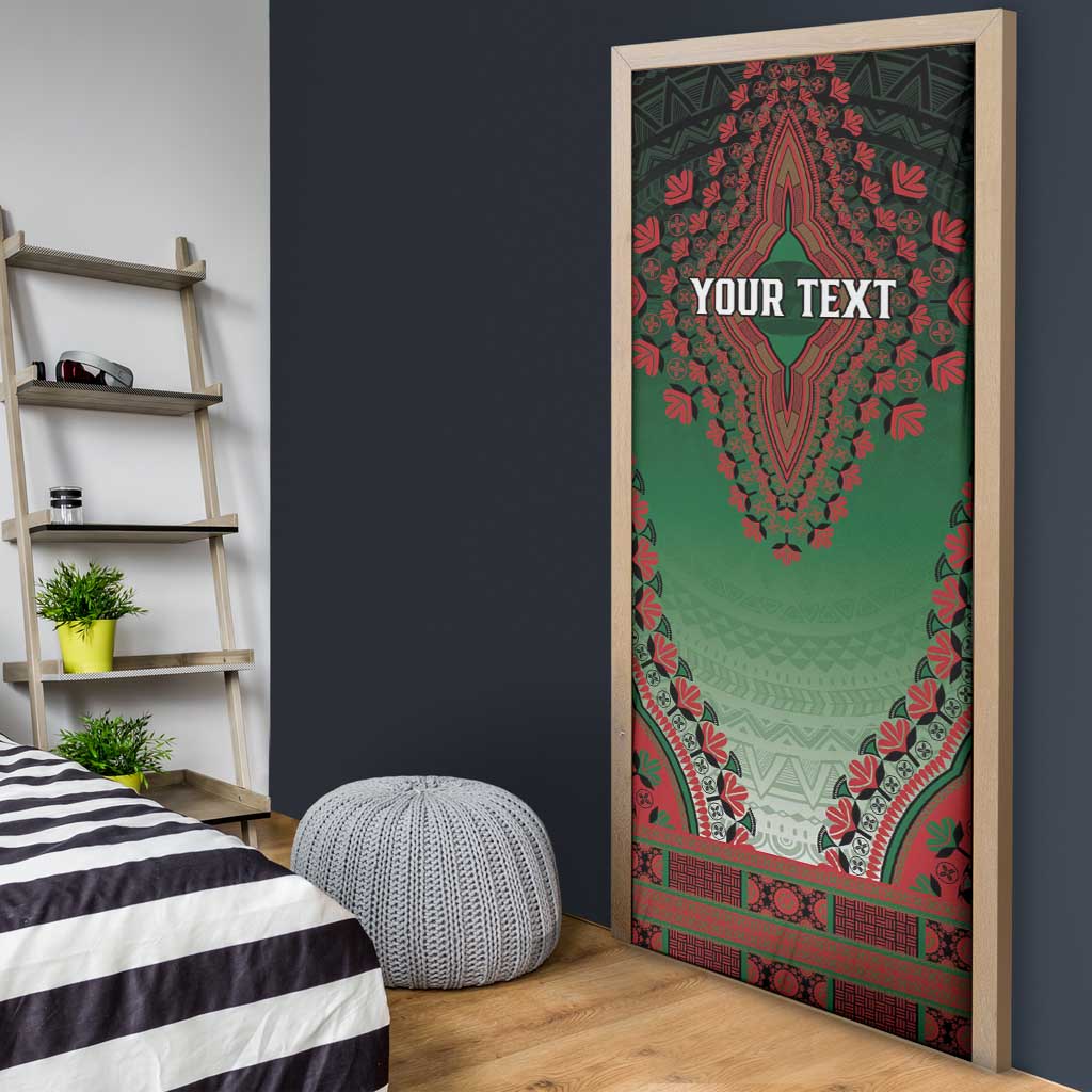 Personalized Kenya African Dashiki Door Cover - Wonder Print Shop