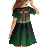 Personalized Kenya African Dashiki Family Matching Mermaid Dress and Hawaiian Shirt - Wonder Print Shop
