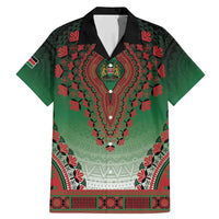 Personalized Kenya African Dashiki Family Matching Mermaid Dress and Hawaiian Shirt - Wonder Print Shop