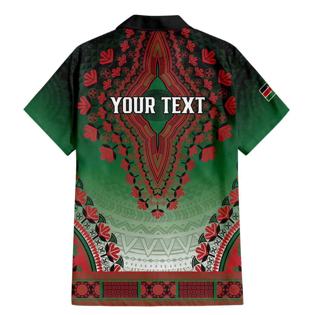 Personalized Kenya African Dashiki Family Matching Mermaid Dress and Hawaiian Shirt - Wonder Print Shop