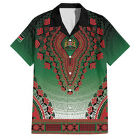 Personalized Kenya African Dashiki Family Matching Off The Shoulder Long Sleeve Dress and Hawaiian Shirt - Wonder Print Shop