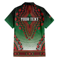 Personalized Kenya African Dashiki Family Matching Off The Shoulder Long Sleeve Dress and Hawaiian Shirt - Wonder Print Shop
