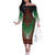 Personalized Kenya African Dashiki Family Matching Off The Shoulder Long Sleeve Dress and Hawaiian Shirt - Wonder Print Shop