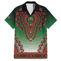 Personalized Kenya African Dashiki Family Matching Off Shoulder Maxi Dress and Hawaiian Shirt - Wonder Print Shop