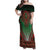 Personalized Kenya African Dashiki Family Matching Off Shoulder Maxi Dress and Hawaiian Shirt - Wonder Print Shop