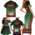 Personalized Kenya African Dashiki Family Matching Short Sleeve Bodycon Dress and Hawaiian Shirt - Wonder Print Shop