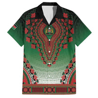 Personalized Kenya African Dashiki Family Matching Short Sleeve Bodycon Dress and Hawaiian Shirt - Wonder Print Shop