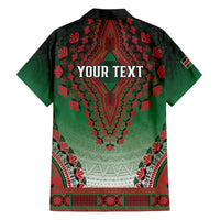 Personalized Kenya African Dashiki Family Matching Short Sleeve Bodycon Dress and Hawaiian Shirt - Wonder Print Shop