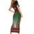 Personalized Kenya African Dashiki Family Matching Short Sleeve Bodycon Dress and Hawaiian Shirt - Wonder Print Shop
