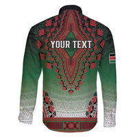 Personalized Kenya African Dashiki Family Matching Summer Maxi Dress and Hawaiian Shirt - Wonder Print Shop