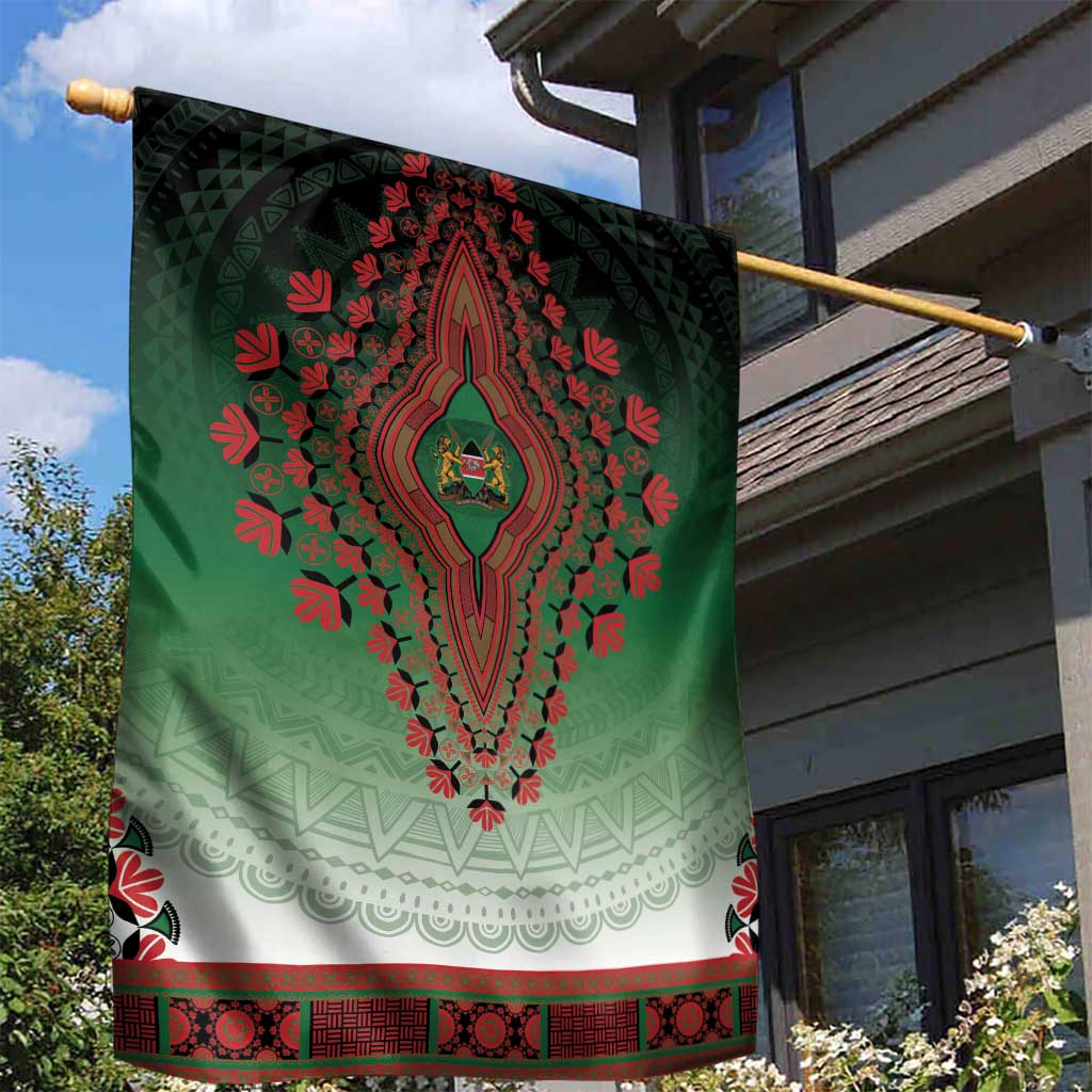 Kenya African Dashiki Garden Flag - Wonder Print Shop