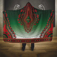 Kenya African Dashiki Hooded Blanket - Wonder Print Shop
