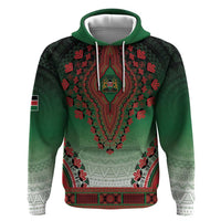 Personalized Kenya African Dashiki Hoodie - Wonder Print Shop