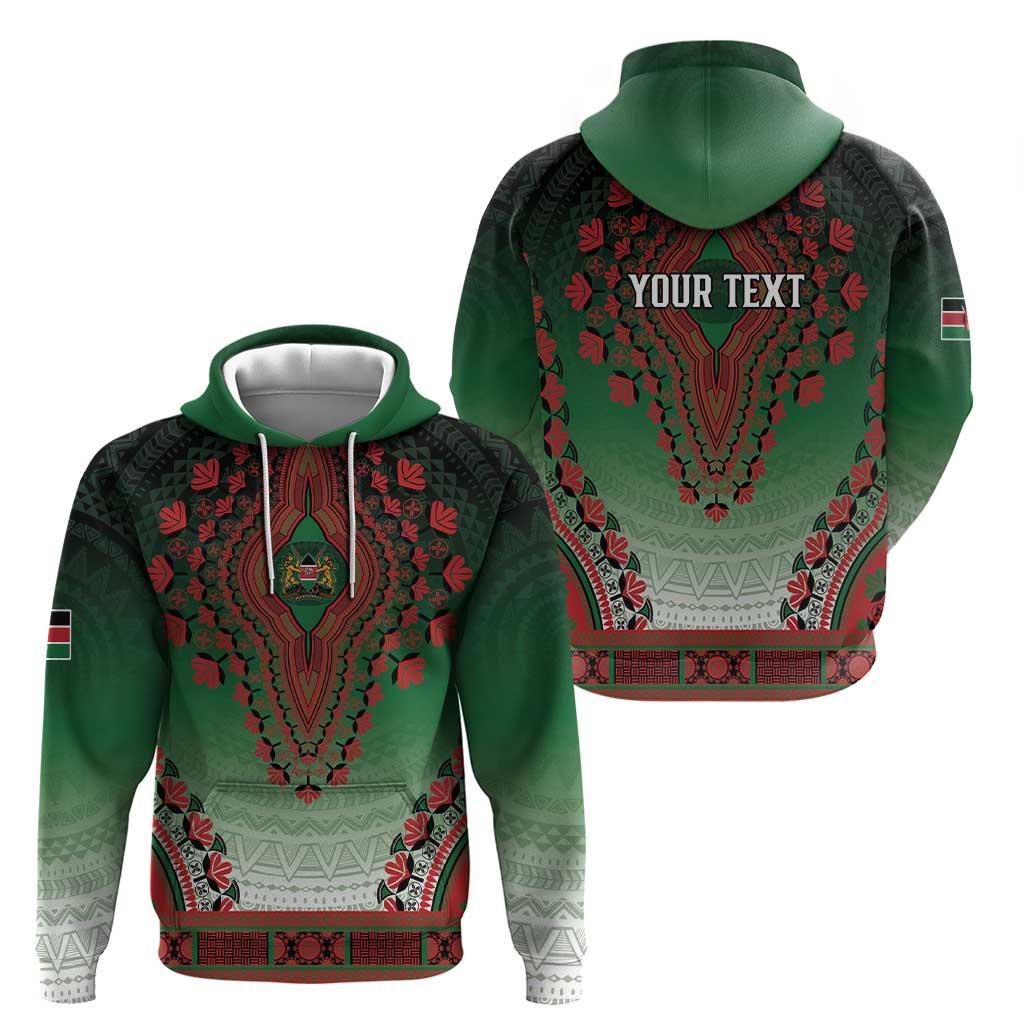 Personalized Kenya African Dashiki Hoodie - Wonder Print Shop