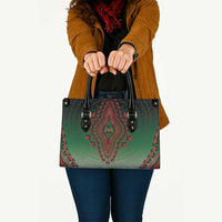 Kenya African Dashiki Leather Bag - Wonder Print Shop