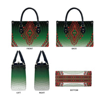 Kenya African Dashiki Leather Bag - Wonder Print Shop