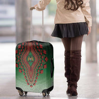 Kenya African Dashiki Luggage Cover - Wonder Print Shop