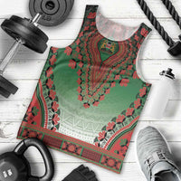 Personalized Kenya African Dashiki Men Tank Top - Wonder Print Shop