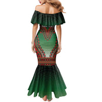 Personalized Kenya African Dashiki Mermaid Dress - Wonder Print Shop