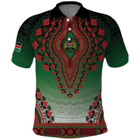 Personalized Kenya African Dashiki Polo Shirt - Wonder Print Shop