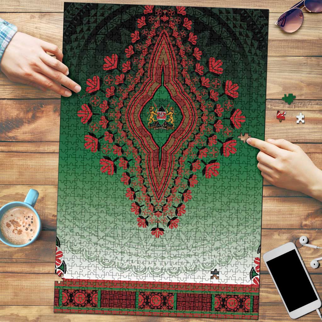 Kenya African Dashiki Puzzle - Wonder Print Shop