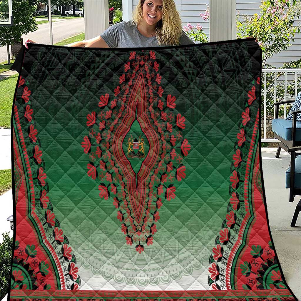 Kenya African Dashiki Quilt - Wonder Print Shop