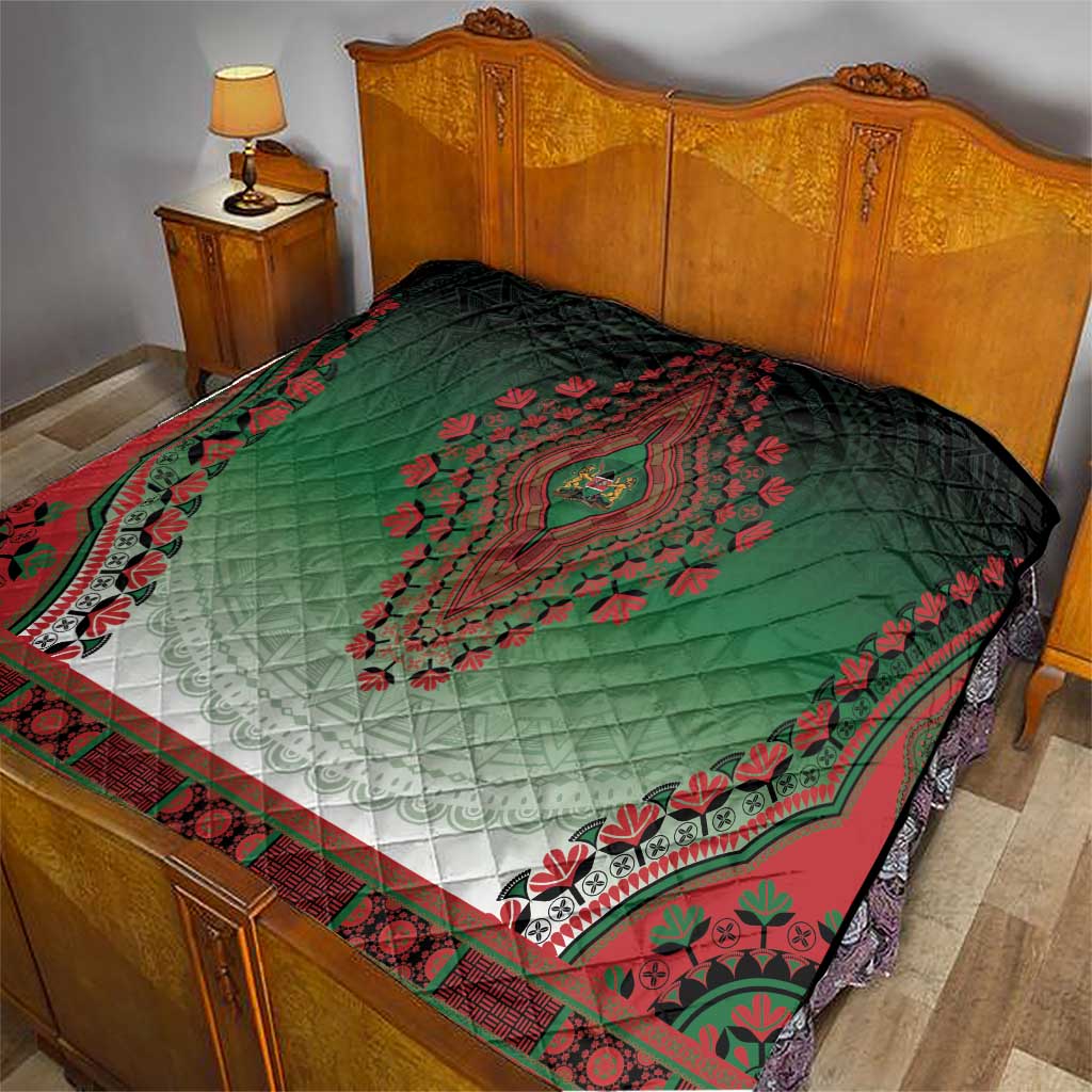 Kenya African Dashiki Quilt - Wonder Print Shop