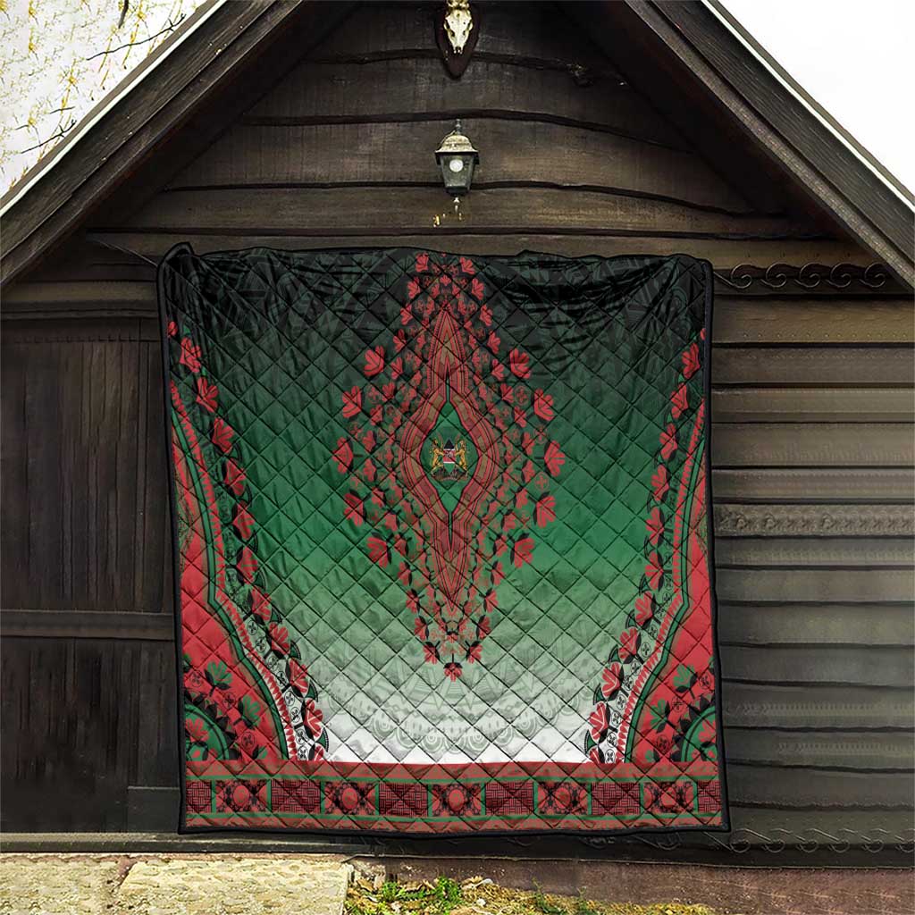 Kenya African Dashiki Quilt - Wonder Print Shop