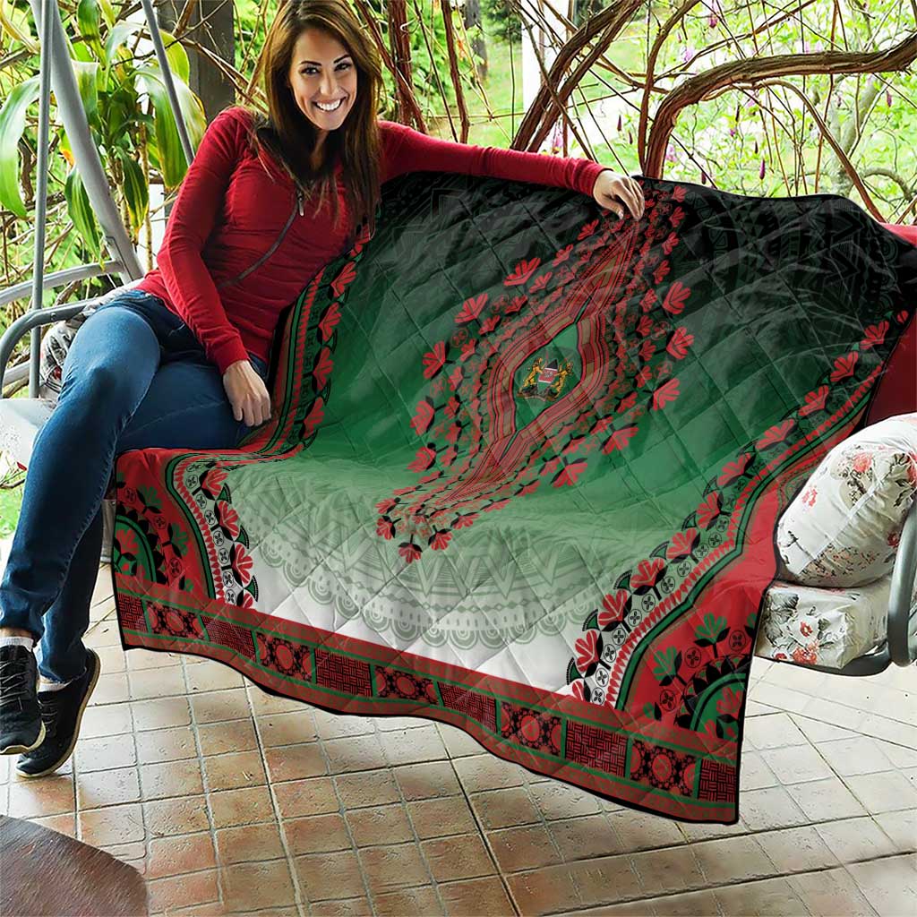 Kenya African Dashiki Quilt - Wonder Print Shop
