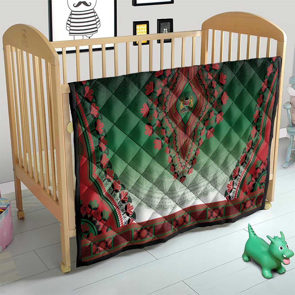 Kenya African Dashiki Quilt - Wonder Print Shop
