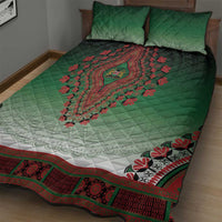 Kenya African Dashiki Quilt Bed Set - Wonder Print Shop