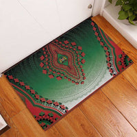 Kenya African Dashiki Rubber Doormat - Wonder Print Shop