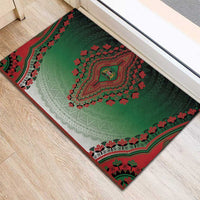 Kenya African Dashiki Rubber Doormat - Wonder Print Shop
