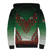 Personalized Kenya African Dashiki Sherpa Hoodie - Wonder Print Shop