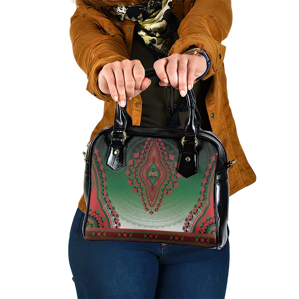 Kenya African Dashiki Shoulder Handbag - Wonder Print Shop