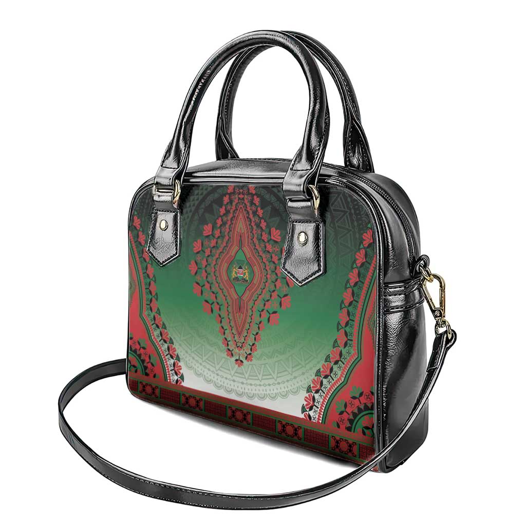 Kenya African Dashiki Shoulder Handbag - Wonder Print Shop