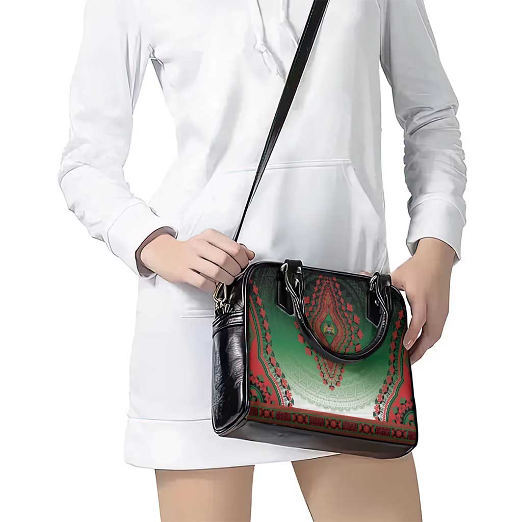 Kenya African Dashiki Shoulder Handbag - Wonder Print Shop