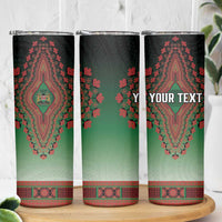 Personalized Kenya African Dashiki Skinny Tumbler - Wonder Print Shop