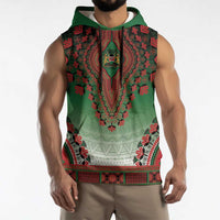 Personalized Kenya African Dashiki Sleeveless Hoodie - Wonder Print Shop