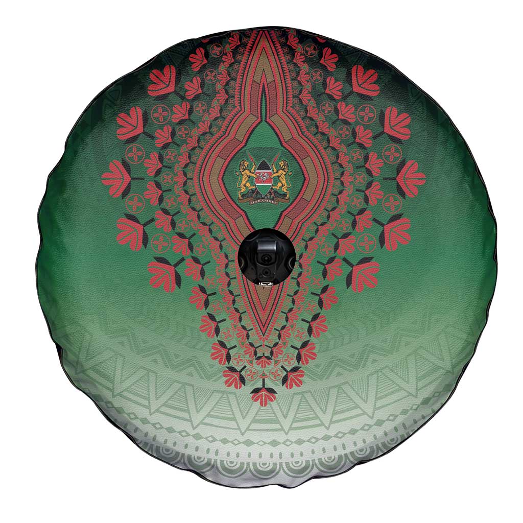 Kenya African Dashiki Spare Tire Cover - Wonder Print Shop