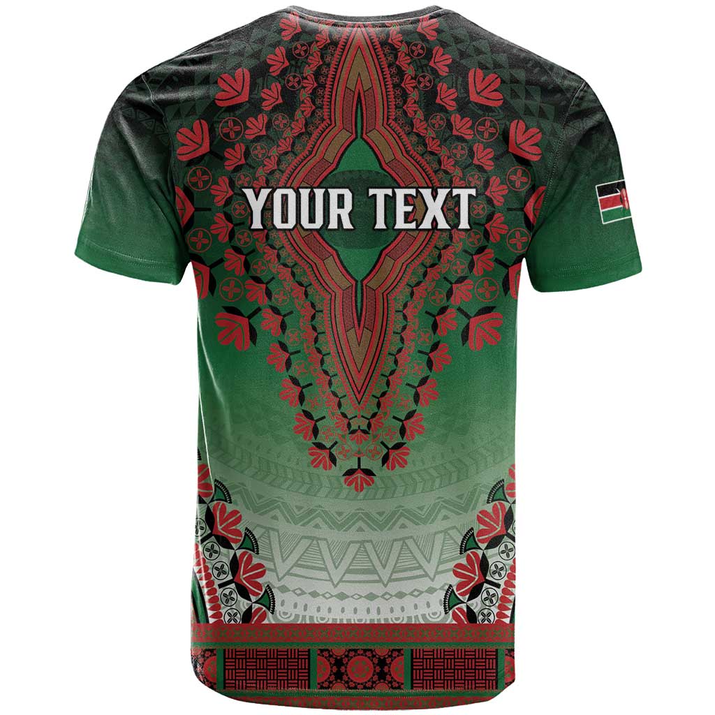 Personalized Kenya African Dashiki T Shirt - Wonder Print Shop